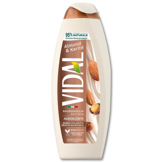 VIDAL ΑΦΡΟΛΟΥΤΡΟ ALMOND & KARITE 750ml *12 / L 14KB / PAL 42KB