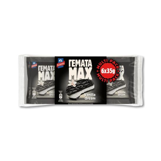 ΑΛΛΑΤΙΝΗ ΓΕΜΑΤΑ MAX ΒΑΝΙΛΙΑ (6*35gr)*8 ΤΕΜ / ΚΙΒ