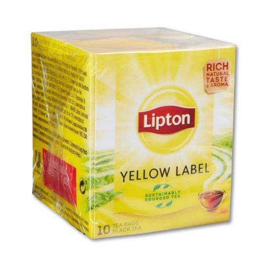 LIPTON ΤΣΑΙ ΜΑΥΡΟ ΦΑΚΕΛ. (10*1.5g)*60ΤΕΜ/ΚΒ