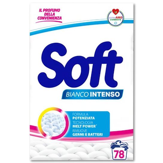 SOFT ΣΚΟΝΗ ΠΛΥΝΤ. BIANCO INTENSO  (5.25kg) 105ΜΖ