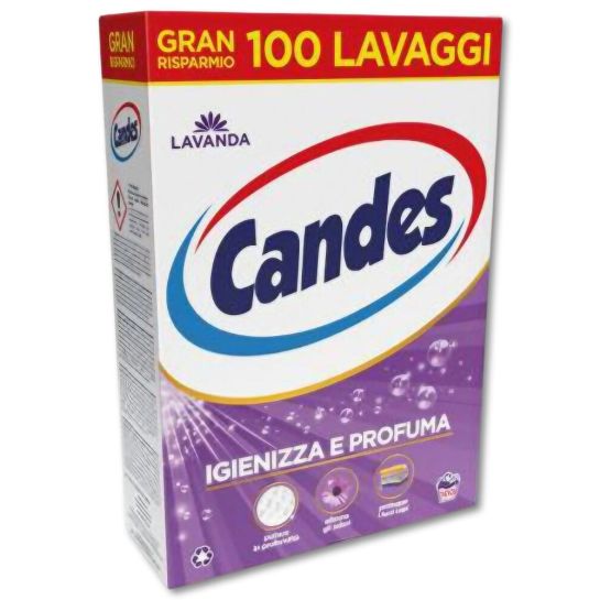 CANDES POWER ΣΚΟΝΗ ΠΛΥΝΤΗΡΙΟΥ ΛΕΒΑΝΤΑ (5.0kg) 100MZ