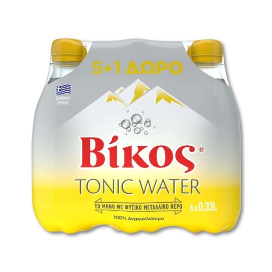 ΒΙΚΟΣ TONIC (5+1)  330ml*6ΤΕΜ/ΚΙΒ