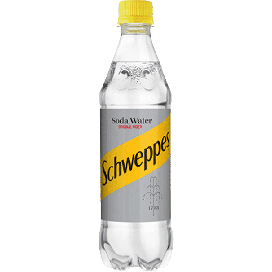 SCHWEPPES SODA WATER PET 6*(4*500ml)/KB  L 11KB