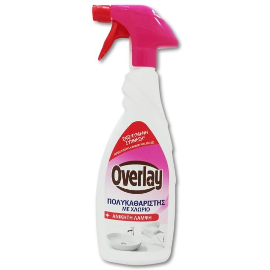 OVERLAY SPRAY ΠΟΛΥΚΑΘΑΡΙΣΤΗΣ ΚΟΥΖΙΝΑΣ 650ML*12 / L 12KB / PAL 36KB