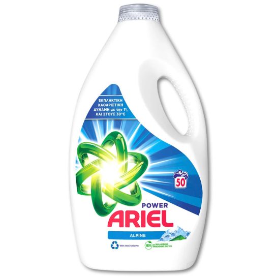 ARIEL ΥΓΡΟ ALPINE (50Μ) 2750ml*4 ΕΛΛ./ L 10KB / PAL 40KB
