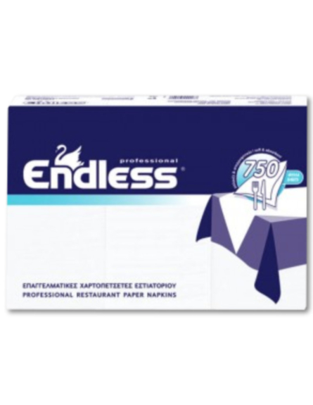ΧΑΡΤΟΠΕΤΣΕΤΑ END. ΕΣΤΙΑΤΟΡΙΟΥ ΛΕΥΚΗ (24*24)750Φ*5ΠΑΚ/ΚΒ