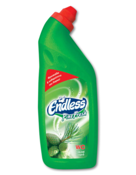 ENDLESS W.C.ΥΓΡΟ ΛΕΚΑΝΗΣ ΤΟΥΑΛΕΤΑΣ ΠΡΑΣΙΝΟ 750ml *16ΤΕΜ/ΚΒ