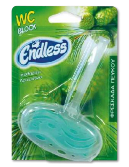 ENDLESS WC BLOCK ΠΕΥΚΟ 55gr*16