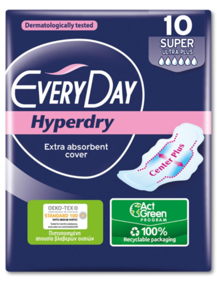 EVERYDAY HYPERDRY SUPER (ΠΚ-10ΤΜ)*36/KIB