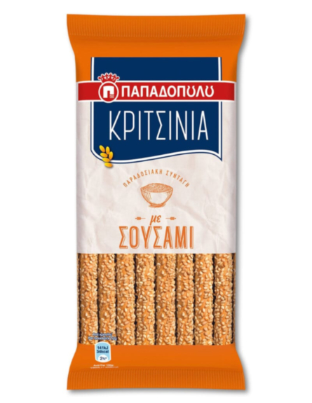 ΠΑΠΑΔΟΠΟΥΛΟΥ ΚΡΙΤΣΙΝΙΑ ΜΕ ΣΟΥΣΑΜΙ (5831) 130gr*12