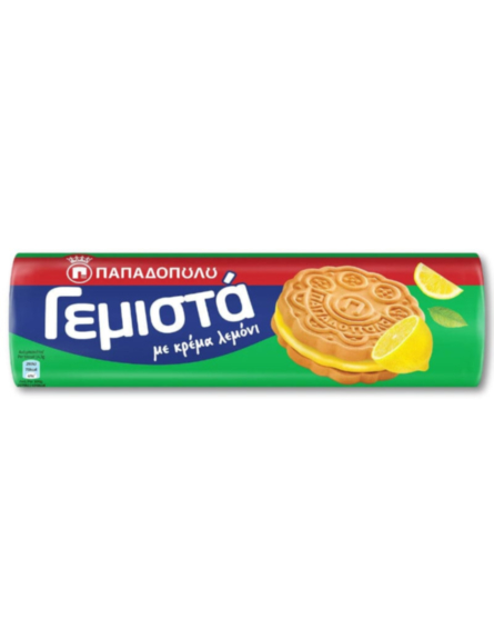 ΠΑΠΑΔΟΠΟΥΛΟΥ ΜΠΙΣΚ. ΓΕΜΙΣΤΑ ΛΕΜΟΝΙ 200g*12