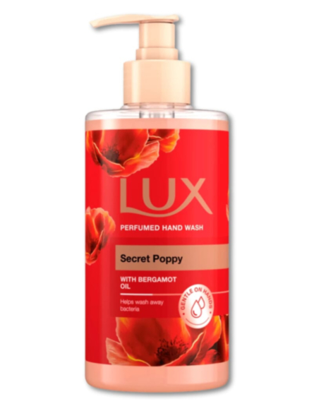 LUX ΚΡΕΜΟΣΑΠΟΥΝΟ ΑΝΤΛΙΑ SECRET POPPY 380ml*12ΤΕΜ/ΚΙΒ