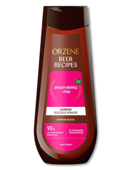 ORZENE ΣΑΜΠΟΥΑΝ ΜΠΥΡΑΣ ΒΑΜΜΕΝΑ 400ml*6 / L 38KB