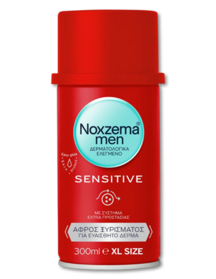 NOXZEMA MEN SHAVE FOAM SENSITIVE 300ml*12 / L 13KB