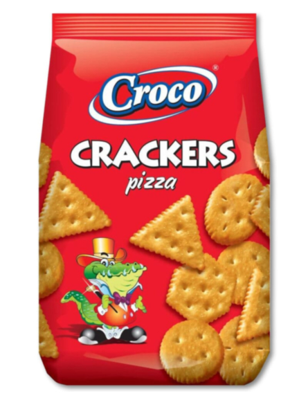 CROCO ΚΡΑΚΕΡ ΜΕ ΠΙΤΣΑ 100gr*12ΤΕΜ/KIB
