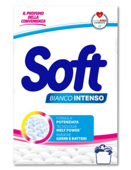 SOFT ΣΚΟΝΗ ΠΛΥΝΤ. BIANCO INTENSO  (5.25kg) 105ΜΖ