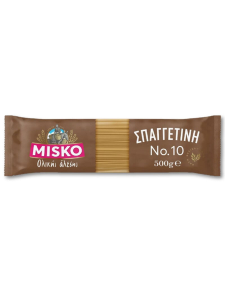 ΜΙΣΚΟ ΣΠΑΓΓΕΤΙ ΝΟ10 ΟΛΙΚΗΣ ΑΛΕΣΗΣ 500g*24/ L 18KB / PAL 72KB
