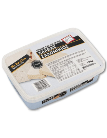 ΧΑΛΒΑΣ ΣΑΛΟΝΙΚΙΟΣ ΒΑΝΙΛΙΑ 400g*12ΤΕΜ/ΚΙΒ