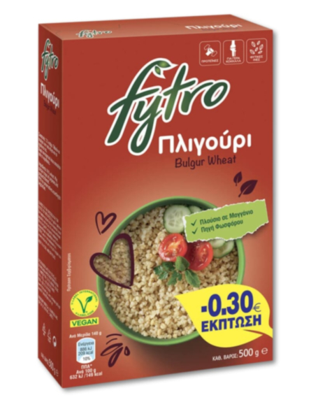 FYTRO ΠΛΙΓΟΥΡΙ (-0,30) 500gr*12 TEM / KIB