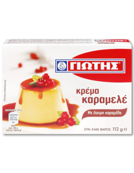 ΓΙΩΤΗΣ ΚΡΕΜΑ ΚΑΡΑΜΕΛΕ 112gr*20 ΤΕΜ/ ΚΙΒ