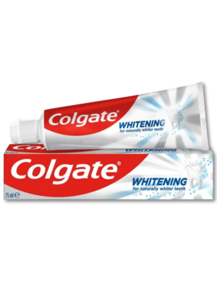 COLGATE OΔ/ΜΑ WHITENING 75ML*12ΤΕΜ/DIS / L 9KB / PAL 48KB