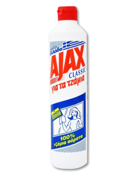 AJAX ANTISTATIC ΤΖΑΜΙΩΝ CRYSTAL 750ml*12