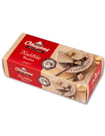 ΧΑΛΒΑΣ ΟΛΥΜΠΟΣ ΒΑΝΙΛΙΑ 400g*12ΤΕΜ/ΚΙΒ