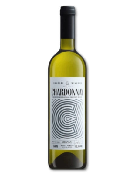 ΜΠΟΥΤΑΡΗ CHARDONNAY ΛΕΥΚΟΣ ΞΗΡΟΣ ΟΙΝΟΣ 750ml*6TEΜ