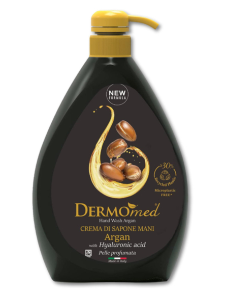 DERMOMED ΚΡΕΜΟΣΑΠΟΥΝΟ ARGAN 600ml*6  / L 20KB / PAL 140KB