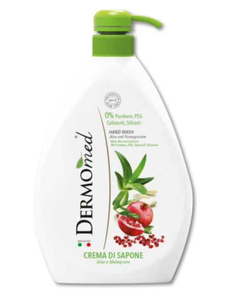 DERMOMED ΚΡΕΜΟΣΑΠΟΥΝΟ ALOE 600ml*6  / L 20KB / PAL 140KB