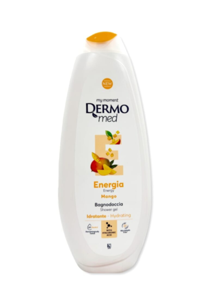 DERMOMED ΑΦΡΟΛΟΥΤΡΟ MANGO ENERGIA 750ml*12