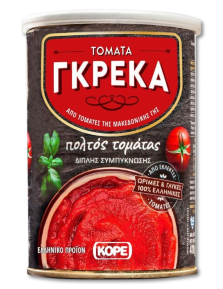 ΓΚΡΕΚΑ ΤΟΜΑΤΟΠΟΛΤΟΣ (28-30%) 410gr*24 ΤΕΜ/ ΚΙΒ / PAL 60 KIB