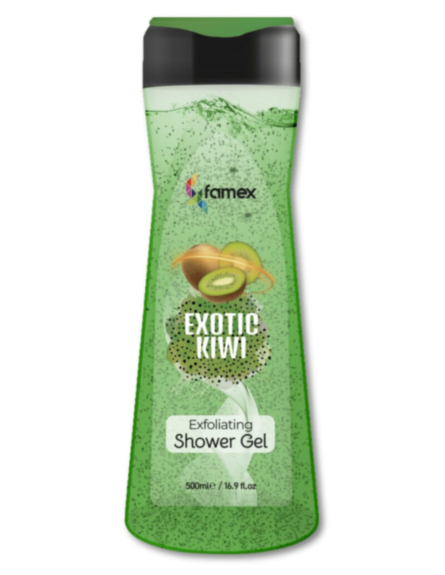 FAMEX ΑΦΡΟΛΟΥΤΡΟ ΑΠΟΛΕΠΙΣΗΣ EXOTIC KIWI 500ml*12 / L 14KB / PAL 98KB