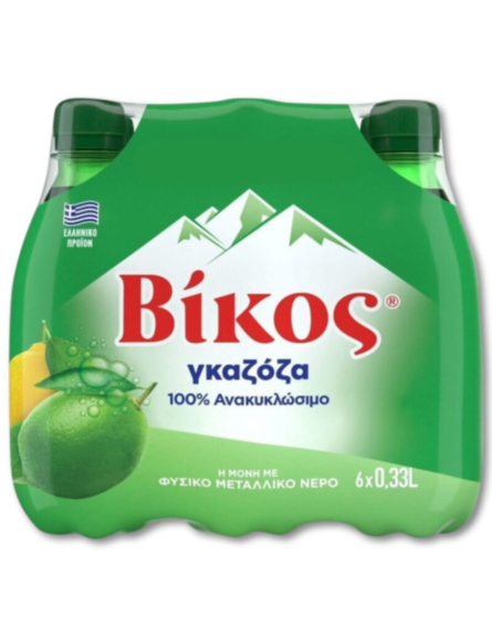 ΒΙΚΟΣ ΓΚΑΖΟΖΑ (5+1) 330ml*6ΤΕΜ/ΚΙΒ