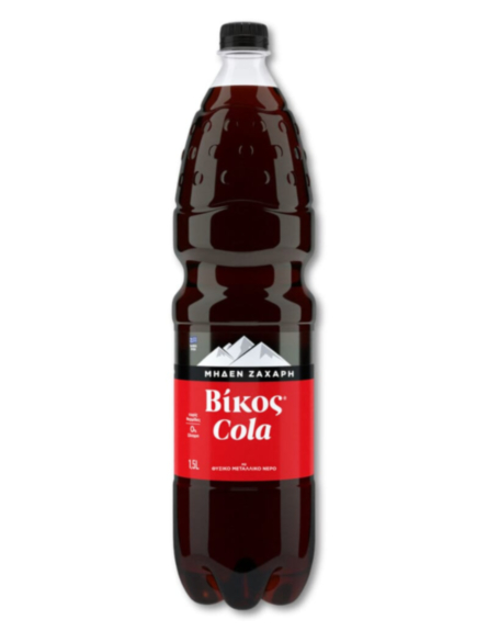 ΒΙΚΟΣ COLA ZERO -0.30E 1.5lt*6ΤΕΜ/ΚΙΒ