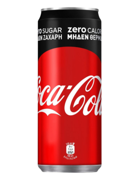 COCA COLA 3E ZERO 330ml*24ΤΕM/ΚΙΒ