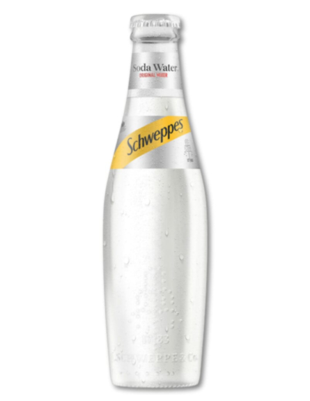 SCHWEPPES SODA WATER ΦΙΑΛΗ ΕΠΙΣΤΡ/ΝΗ 250ml*24/ L 10KB / PAL 60ΚΒ