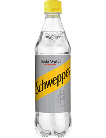 SCHWEPPES SODA WATER PET 6*(4*500ml)/KB  L 11KB