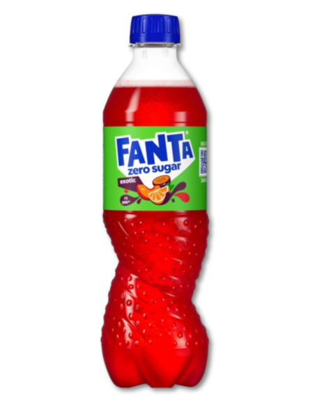 FANTA 3Ε EXOTIC ZERO (PET) 24*500ml / L 9KB / PAL 57KB