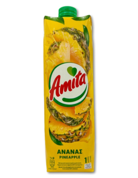 ΧΥΜΟΣ ΑΜΙΤΑ 3Ε ΑΝΑΝΑΣ  1lt*12ΤΕΜ