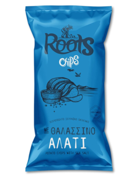 ROOTS ΠΑΤΑΤΑΚΙΑ ΜΕ ΑΛΑΤΙ ΚΥΜΑΤΙΣΤΑ 280gr*12/ L 6KB / PAL 36KB
