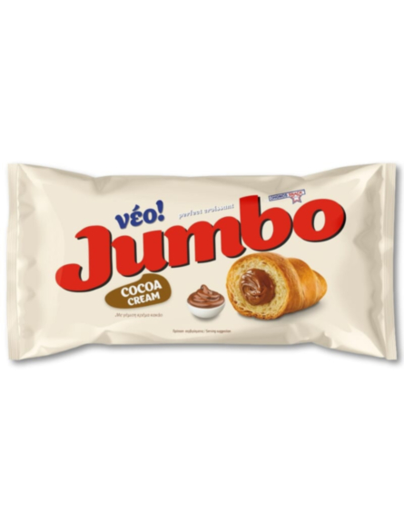 JUMBO ΚΡΟΥΑΣΑΝ PERFECT ΚΑΚΑΟ 70gr *20ΤΕΜ/ΚΙΒ