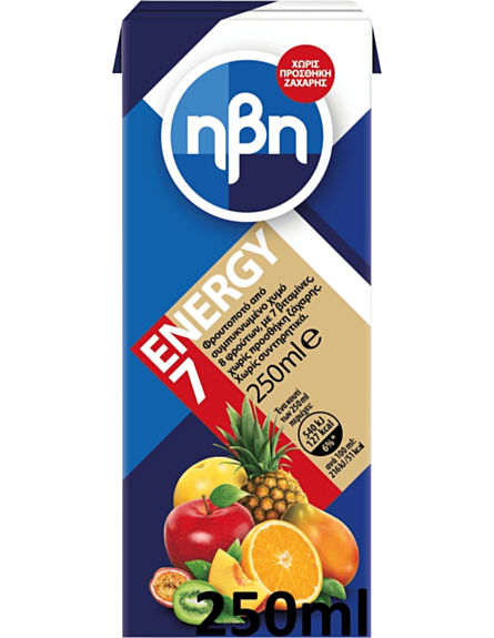ΗΒΗ ENERGY 7 250ml*27ΤΕΜ/ΚΙΒ