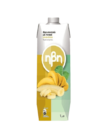 ΗΒΗ ΧΥΜΟΣ ΜΠΑΝΑΝΑ 12ΤΕΜ*1LT/ΚΙΒ