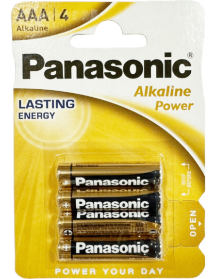 PANASONIC BRONZE ΑΛΚΑΛΙΚΗ ΜΠΑΤAΡΙΑ*12TEM (AAA)