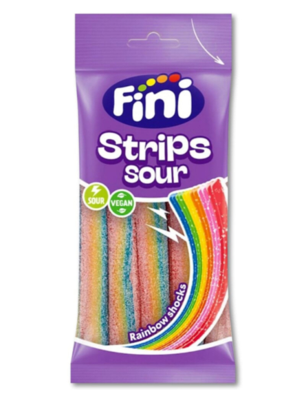FINI ΖΕΛΕΔΑΚΙΑ ΖΩΝΕΣ ΕΞΑΧΡΩΜΕΣ 90gr*12 ΤΕΜ / DIS