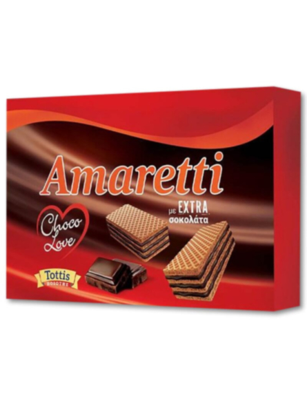AMARETTI ΓΚΟΦΡΕΤΕΣ ΕΞΤΡΑ ΣΟΚΟΛΑΤΑ 68gr*12 ΤΕΜ /DIS
