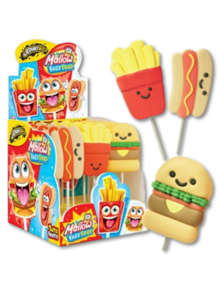 JOHNYBEE MALLOW FAST FOOD*18 ΤΕΜ/DISP