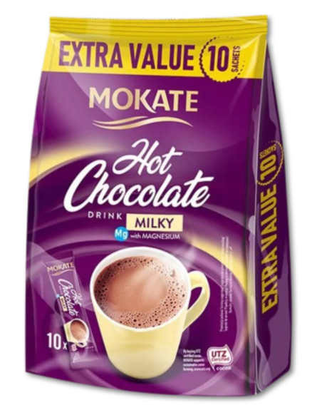 MOKATE HOT CHOCOLATE MILKY (ΠΚ*10)*10/ΚΙΒ