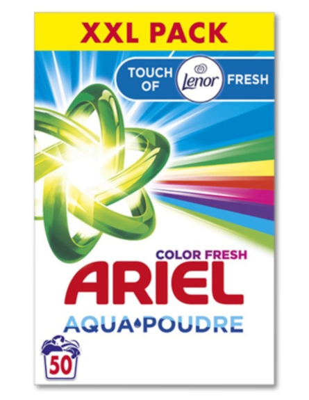 ARIEL ΣΚΟΝΗ TOL (50ΜΖ) 3250gr ΕΛΛ./ L 40KB / PAL 160KB
